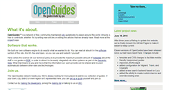 Desktop Screenshot of openguides.org